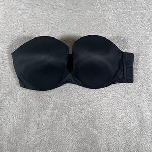 Victoria Secret Strapless Bra Women 36D Black Multi-Way Body by Victoria